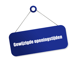 Aangepaste openingstijden bestuursgebouw